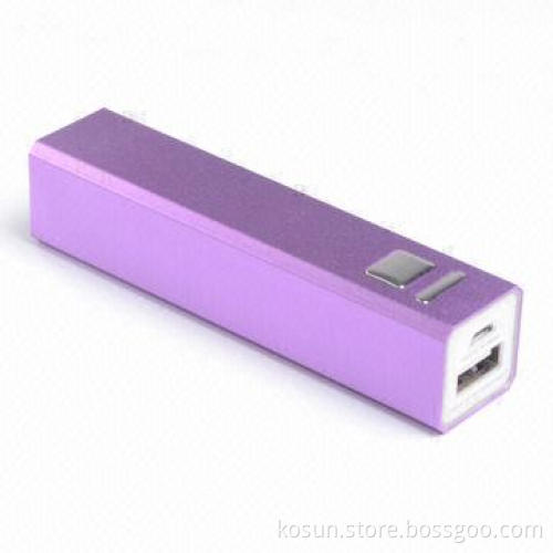 Promotional Power Bank with Four Different Connectors Fit for Different Mobile Phones
